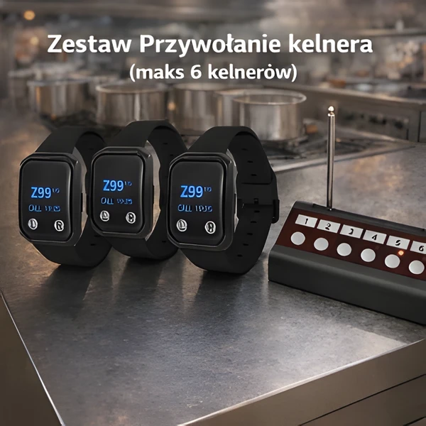 Skonfiguruj własny zestaw przywołujący - do 6 kelnerów